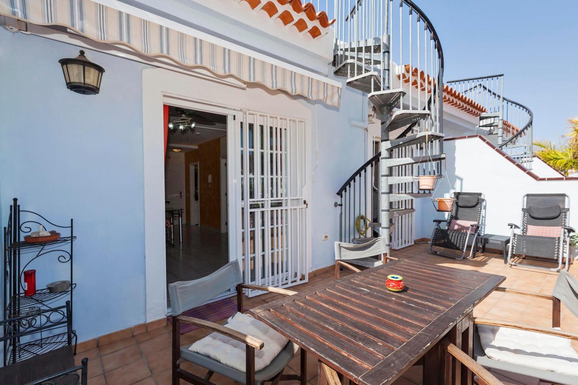 Penthouse El Mirador Los Cristianos Tenerife - Vv Luaran gambar