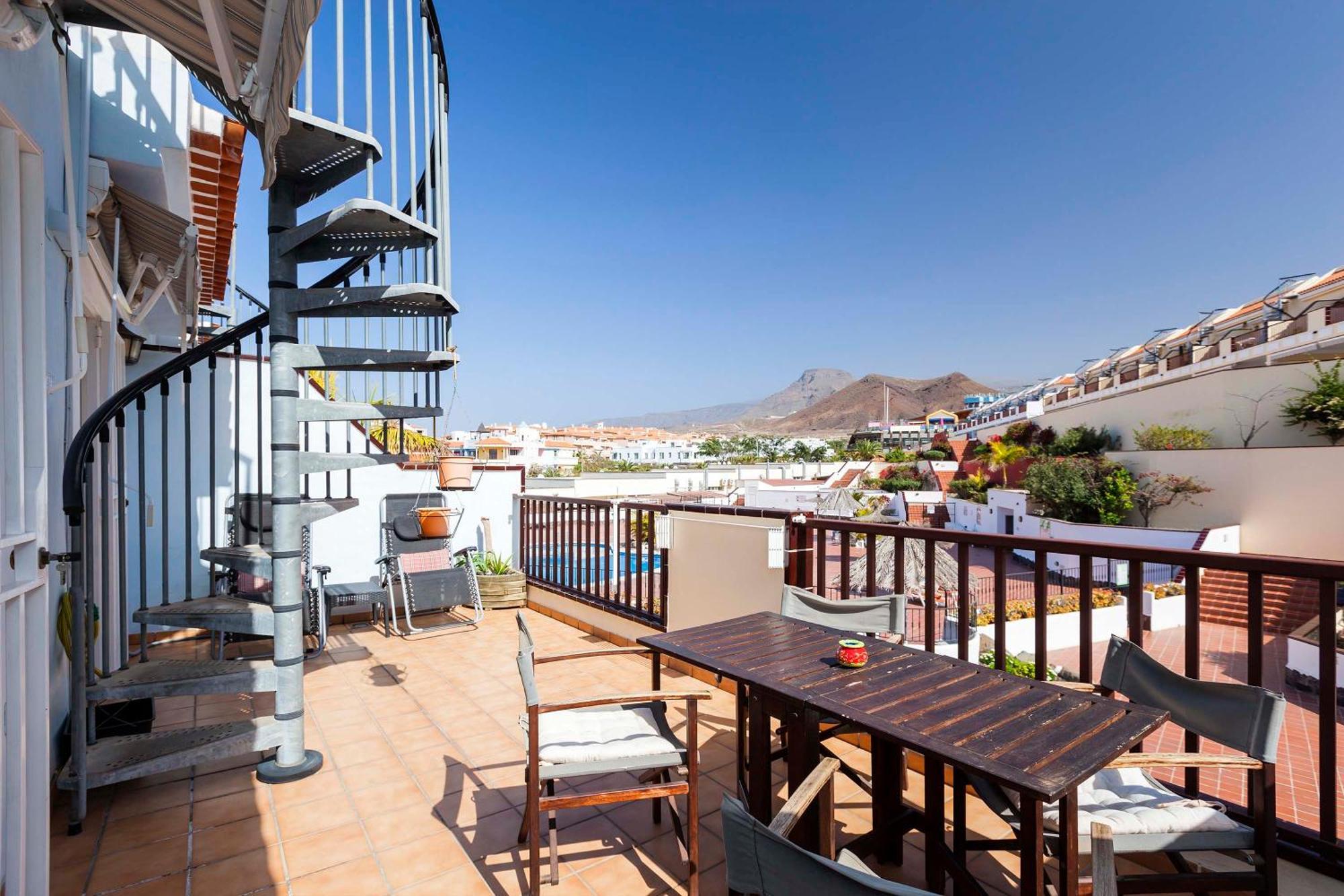 Penthouse El Mirador Los Cristianos Tenerife - Vv Luaran gambar